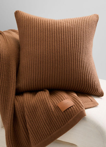 VINCE Trending - Wool and Cashmere Cardigan-Stitch Pillow in Pillows & Blankets