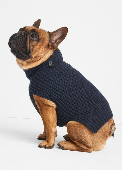 VINCE Smart Buy - Wool and Cashmere Shaker-Stitch Dog Sweater in Dog Accessories
