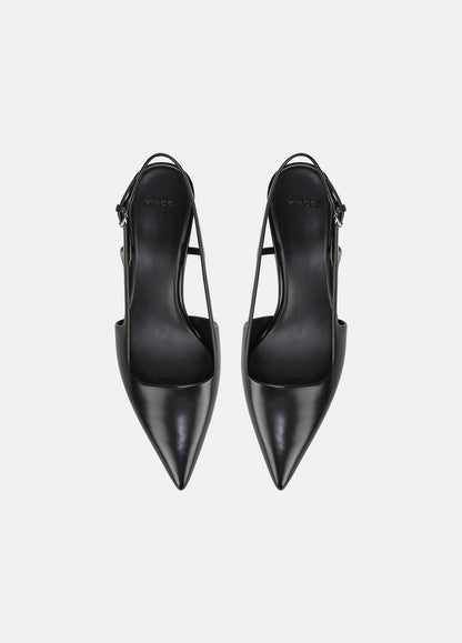 VINCE Recommended - Bianca Leather Slingback Heel in Vince Products Women
