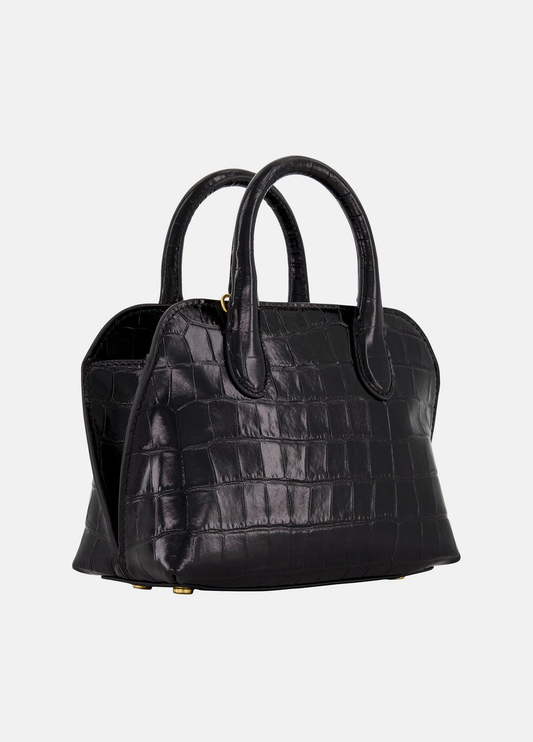 VINCE Trending - Delphine Croc-Embossed Leather Mini Bag in Matching Sets