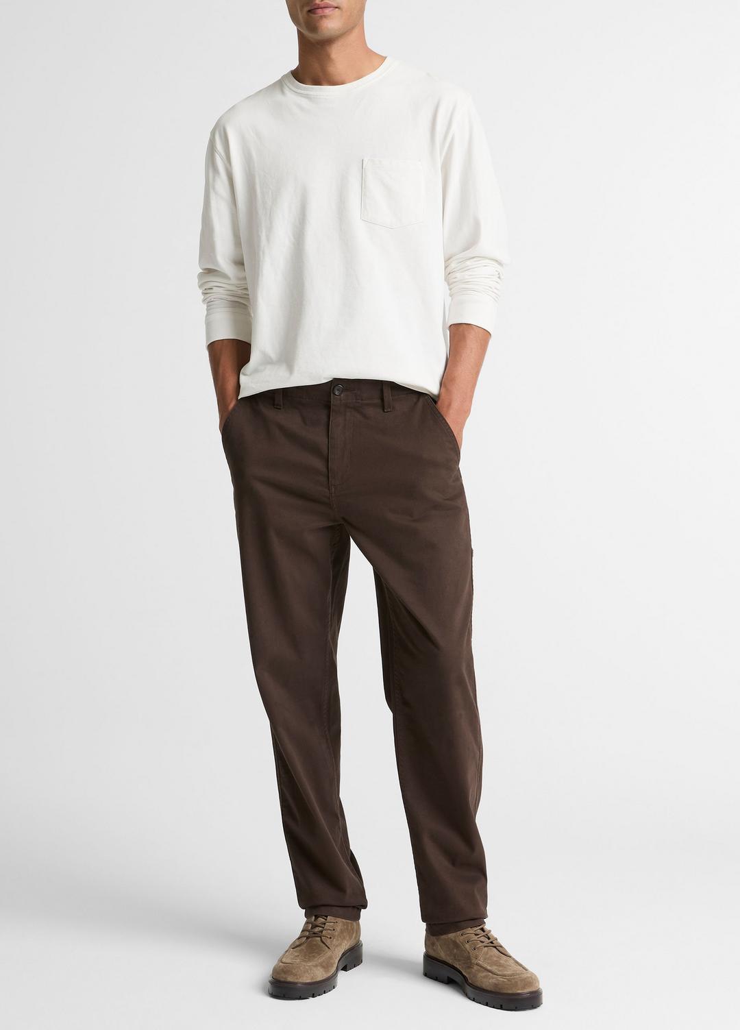 VINCE Special Offer - Owen Athletic Stretch-Cotton Utility Pant in Trousers