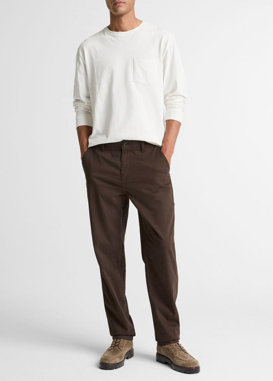 VINCE Special Offer - Owen Athletic Stretch-Cotton Utility Pant in Trousers