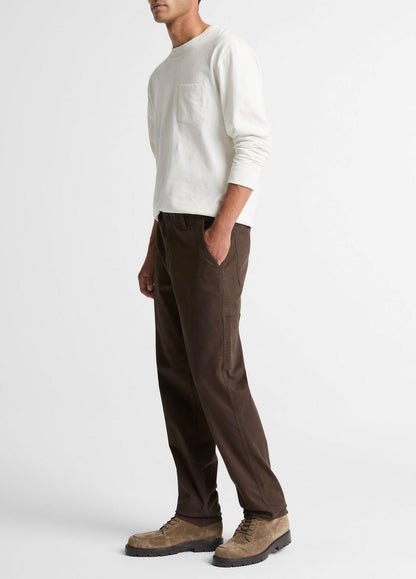 VINCE Special Offer - Owen Athletic Stretch-Cotton Utility Pant in Trousers
