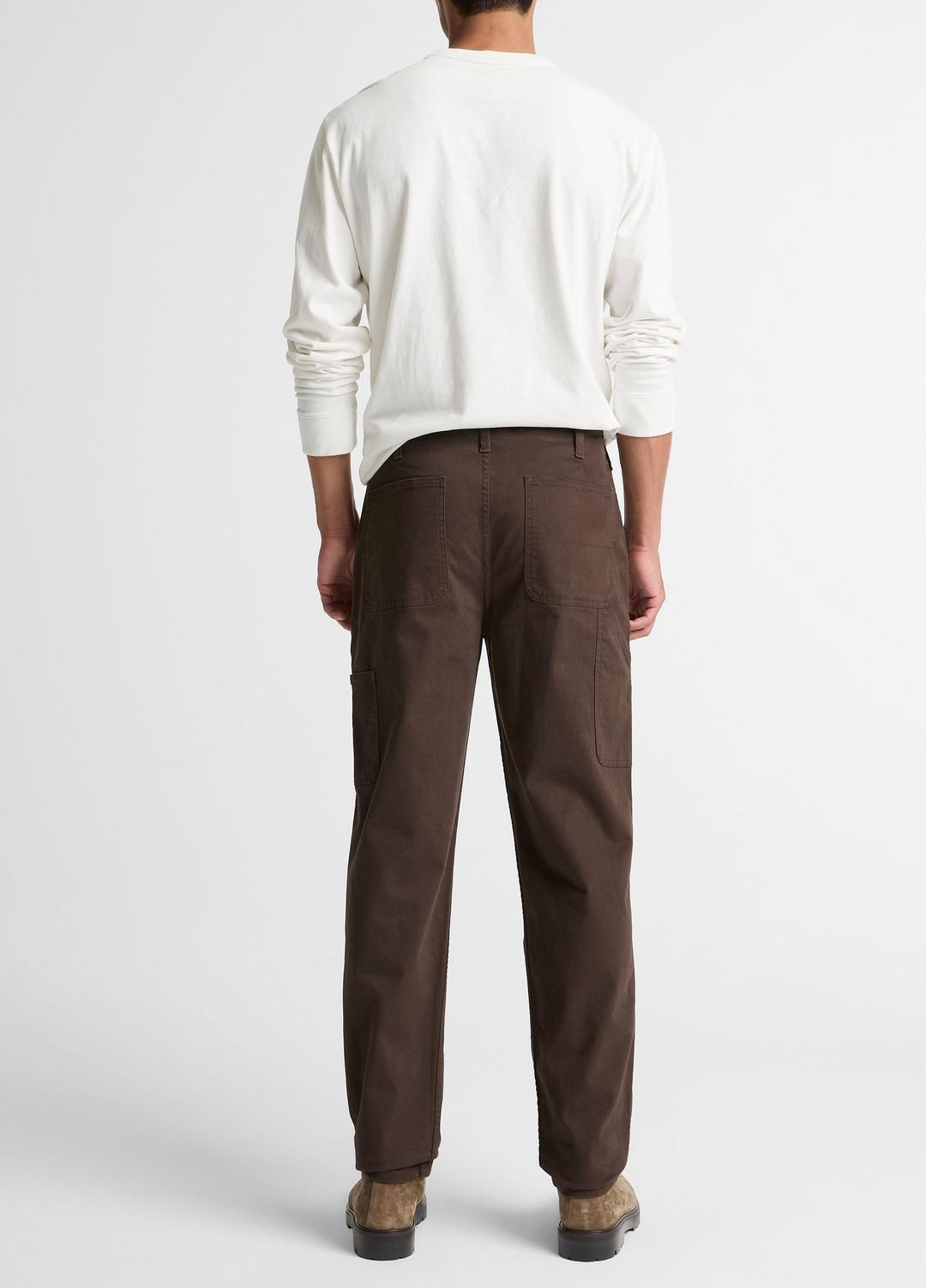 VINCE Special Offer - Owen Athletic Stretch-Cotton Utility Pant in Trousers