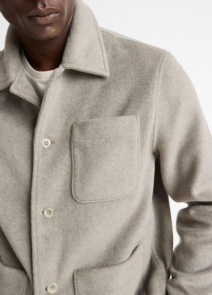 VINCE Quality - Double-Knit Chore Jacket in Jackets