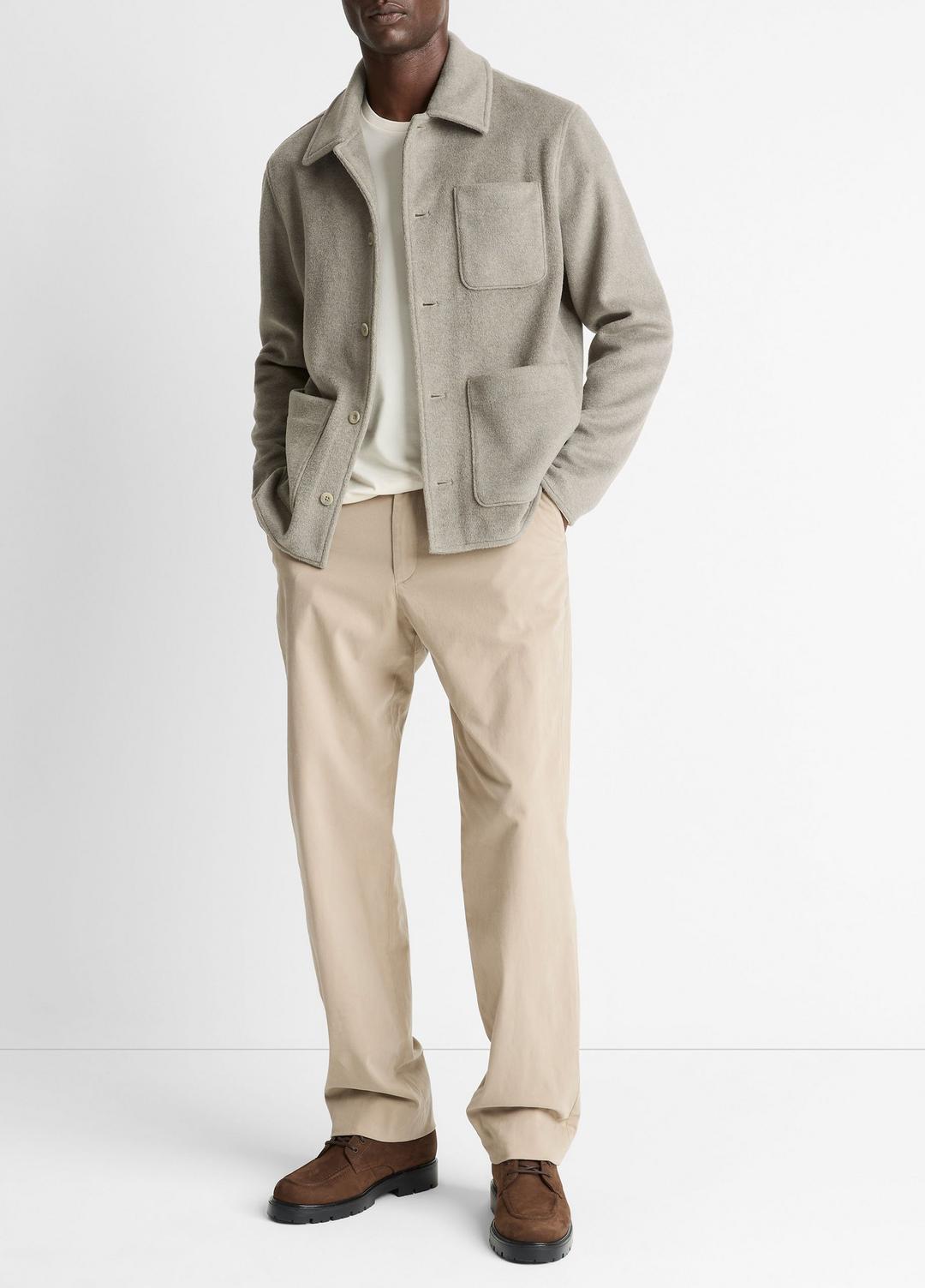 VINCE Quality - Double-Knit Chore Jacket in Jackets