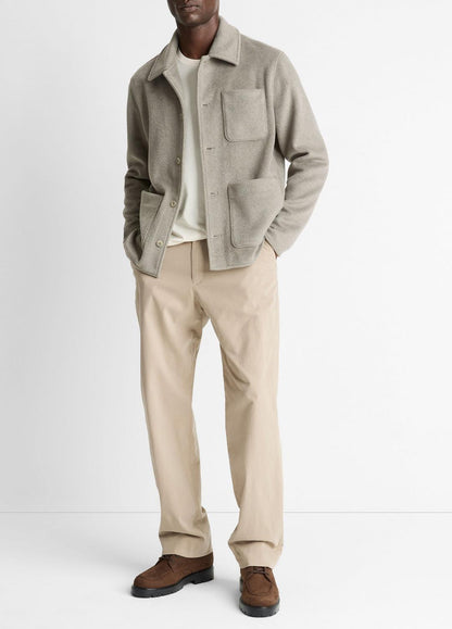 VINCE Quality - Double-Knit Chore Jacket in Jackets