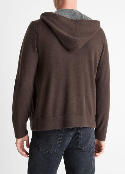 VINCE Popular - Cashmere Zip-Front Hoodie in Sweatshirts & Hoodies