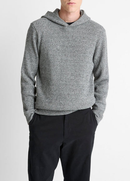 VINCE Popular - Brushed Waffle Hoodie in Sweatshirts & Hoodies