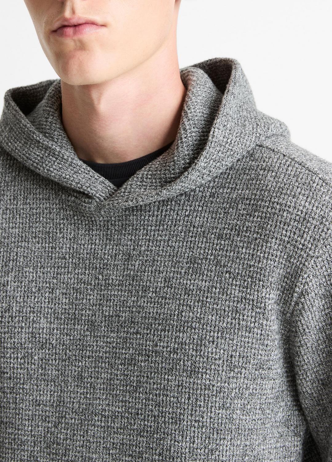 VINCE Popular - Brushed Waffle Hoodie in Sweatshirts & Hoodies