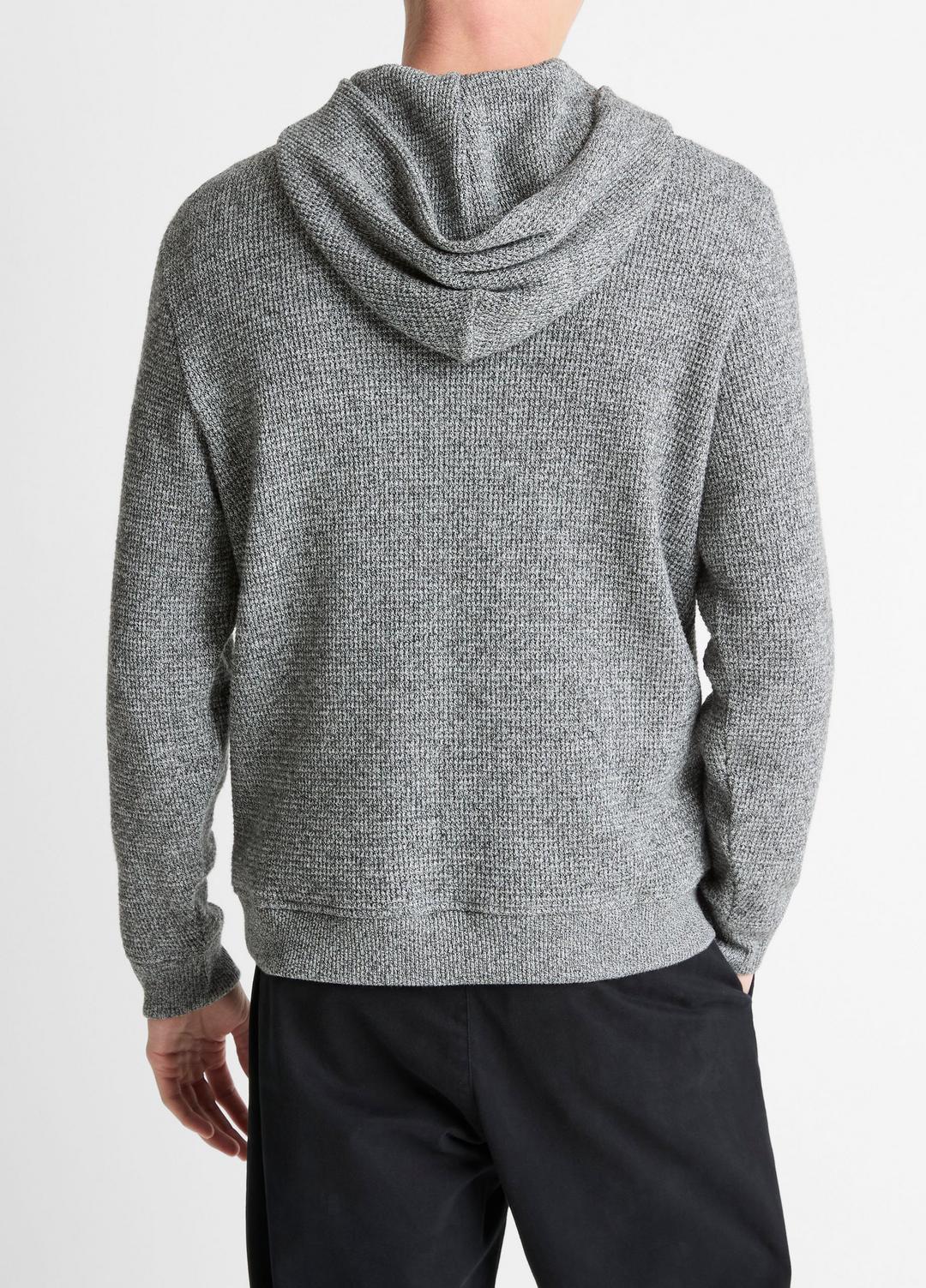 VINCE Popular - Brushed Waffle Hoodie in Sweatshirts & Hoodies