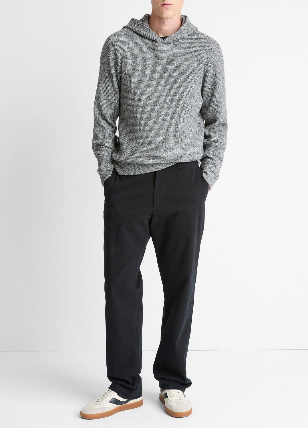 VINCE Popular - Brushed Waffle Hoodie in Sweatshirts & Hoodies