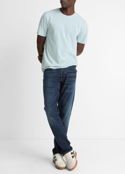 VINCE Best Price - Pima Cotton Crew Neck T-Shirt in Short Sleeve