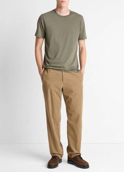 VINCE Featured - Pima Cotton Crew Neck T-Shirt in Short Sleeve