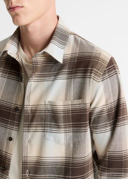 VINCE Trusted - Missoula Plaid Button-Front Shirt in Long Sleeve