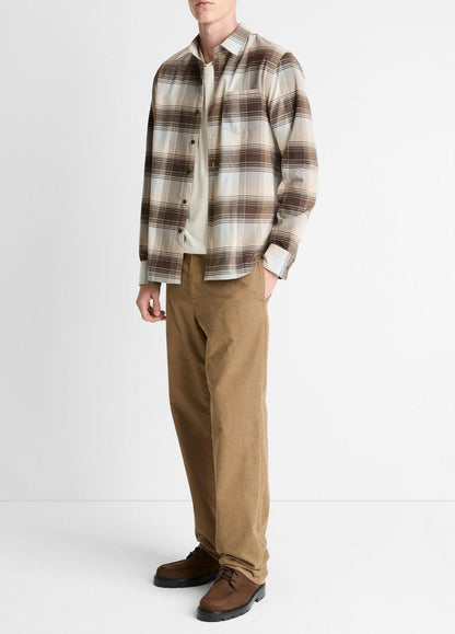 VINCE Trusted - Missoula Plaid Button-Front Shirt in Long Sleeve