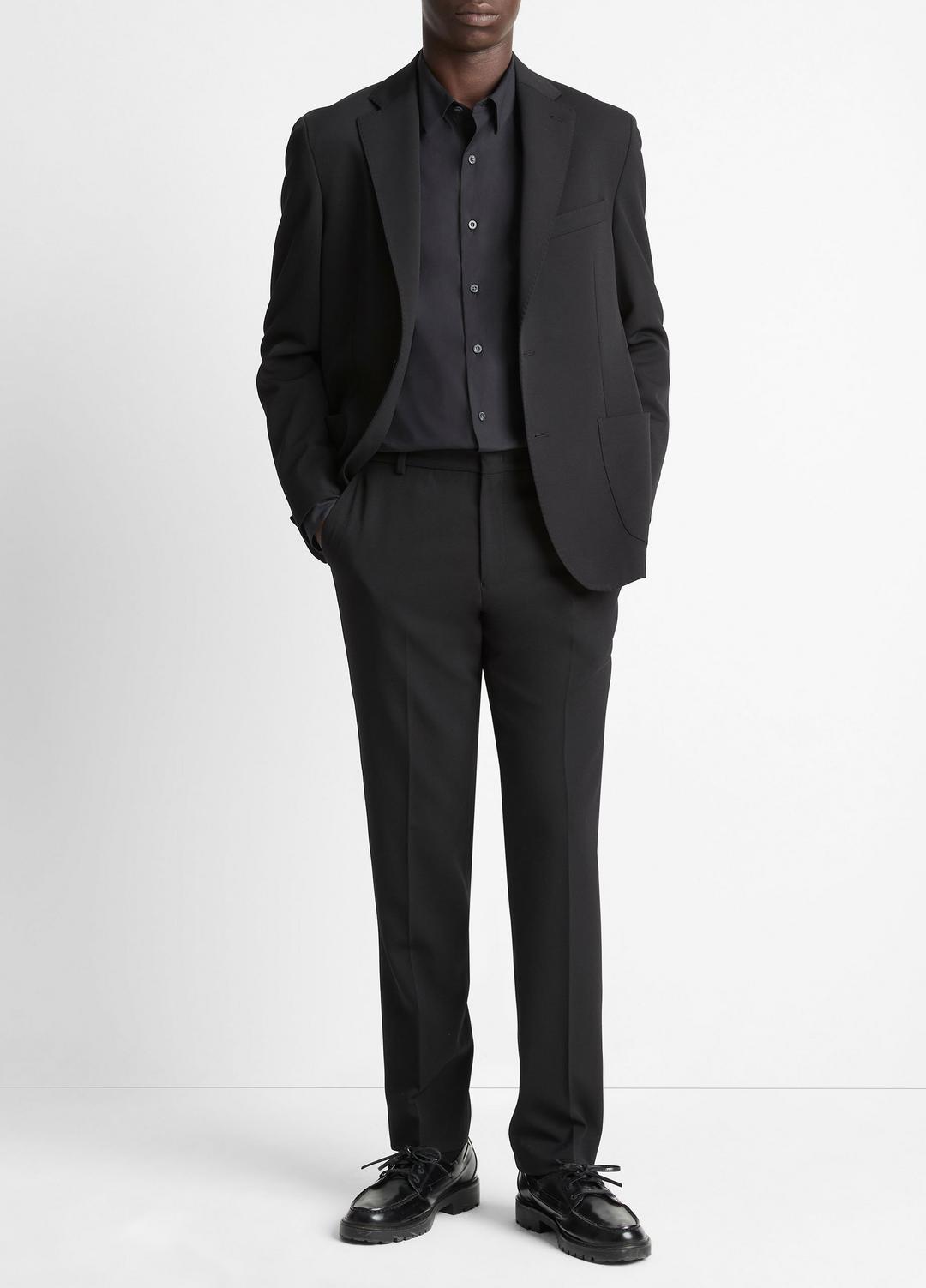 VINCE Discount - Stretch-Wool Classic Pant in Trousers