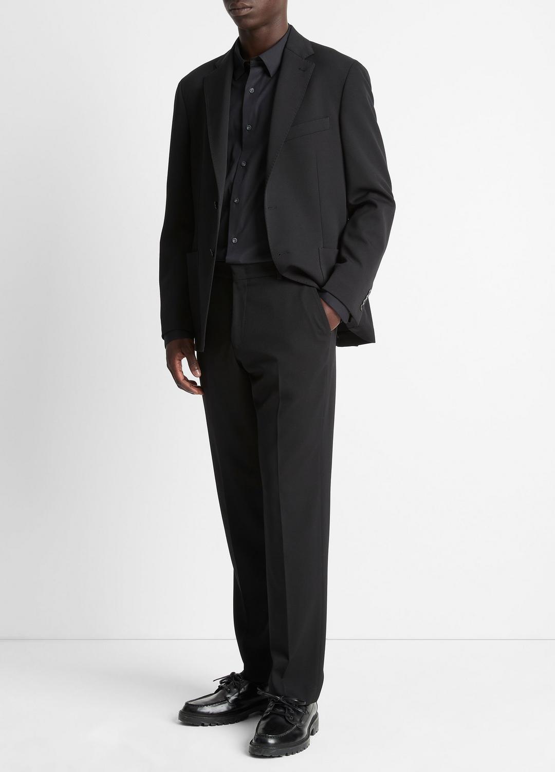 VINCE Discount - Stretch-Wool Classic Pant in Trousers