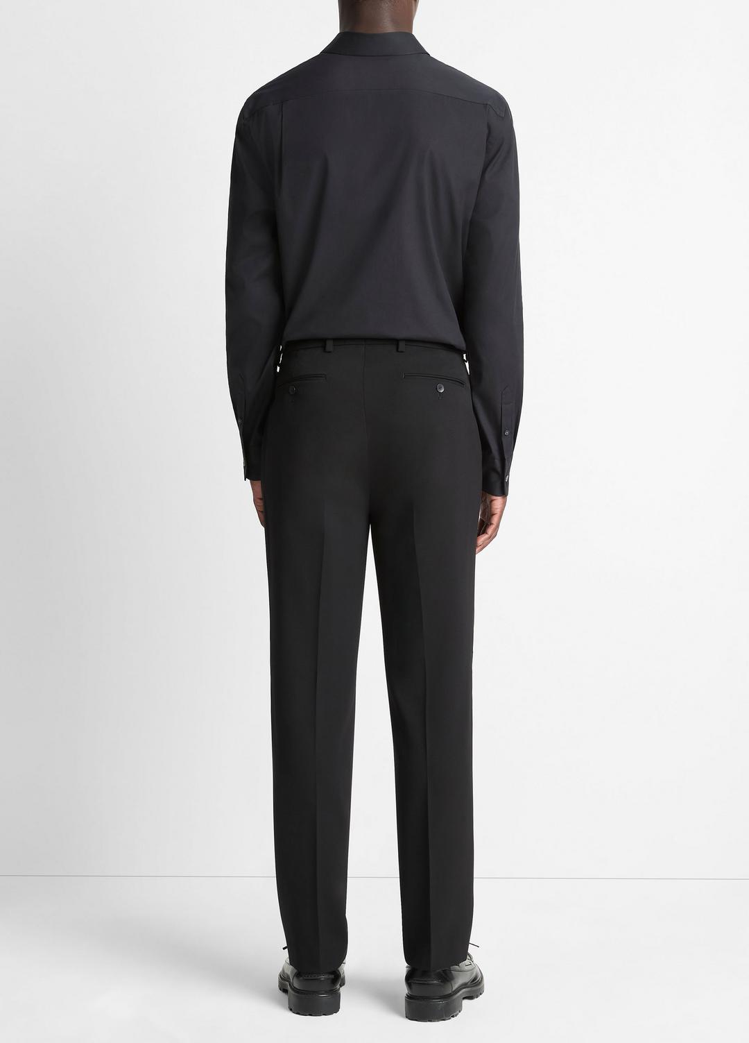 VINCE Discount - Stretch-Wool Classic Pant in Trousers