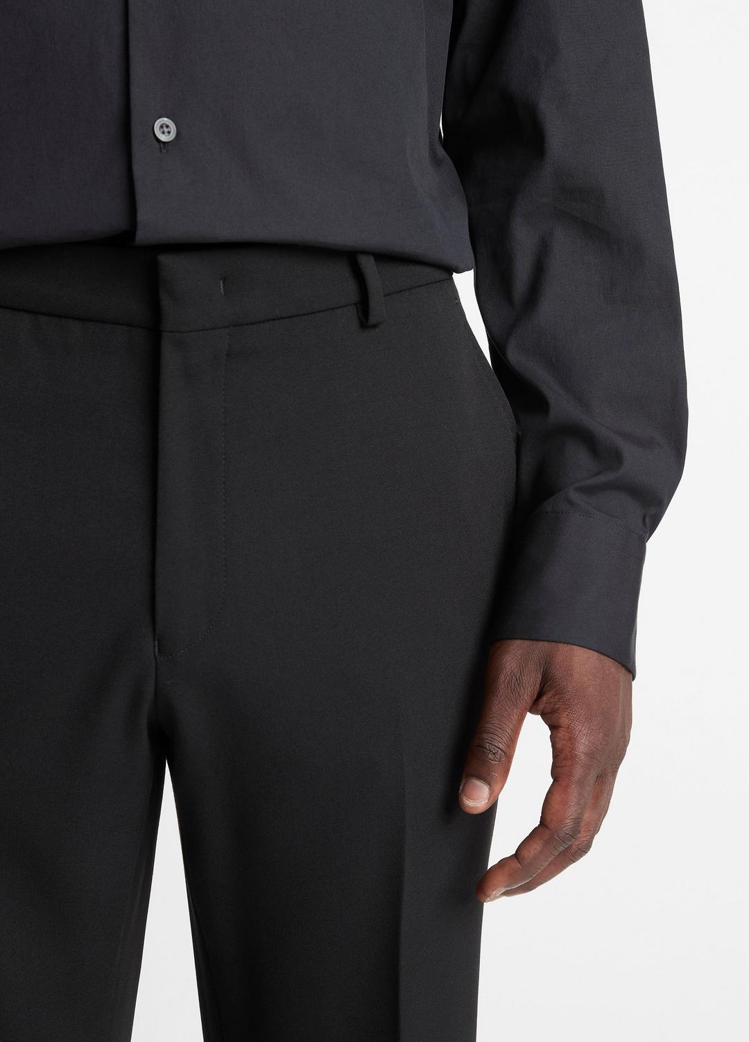 VINCE Discount - Stretch-Wool Classic Pant in Trousers
