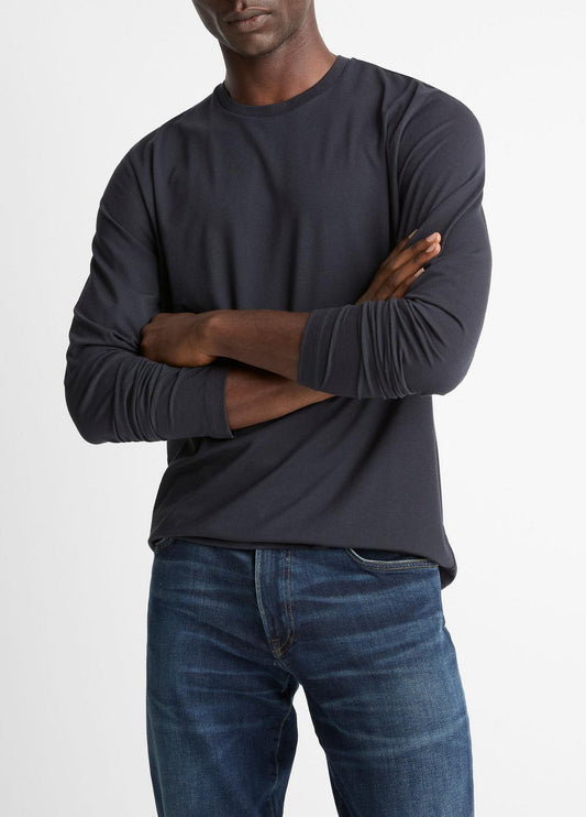 VINCE Deals - Triblend Jersey Long-Sleeve T-Shirt in Long Sleeve