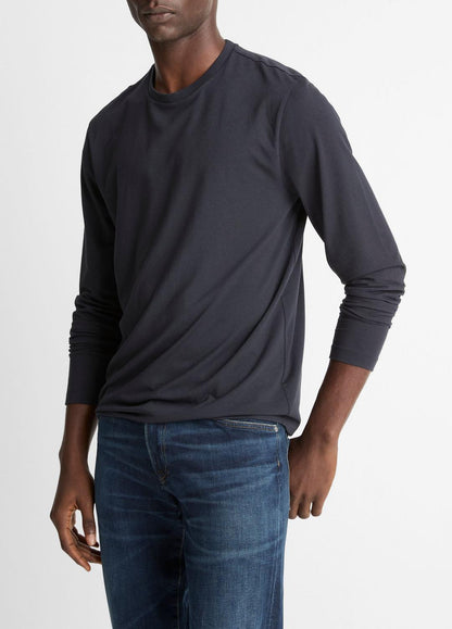 VINCE Deals - Triblend Jersey Long-Sleeve T-Shirt in Long Sleeve