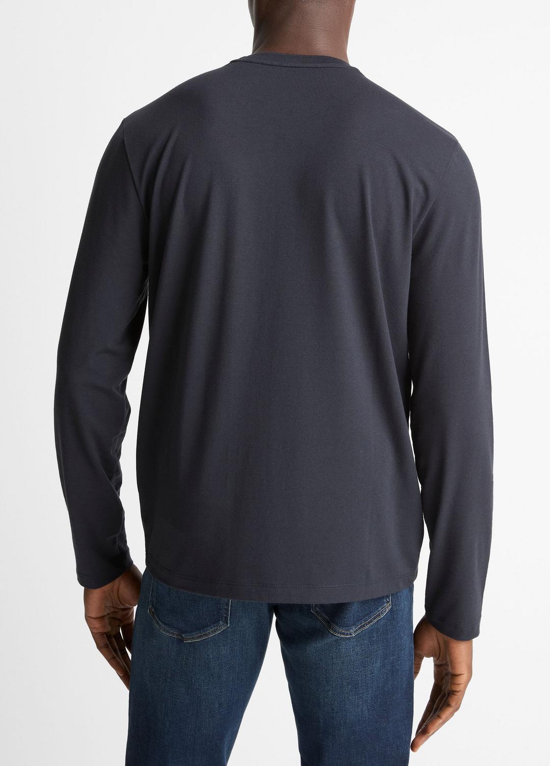 VINCE Deals - Triblend Jersey Long-Sleeve T-Shirt in Long Sleeve