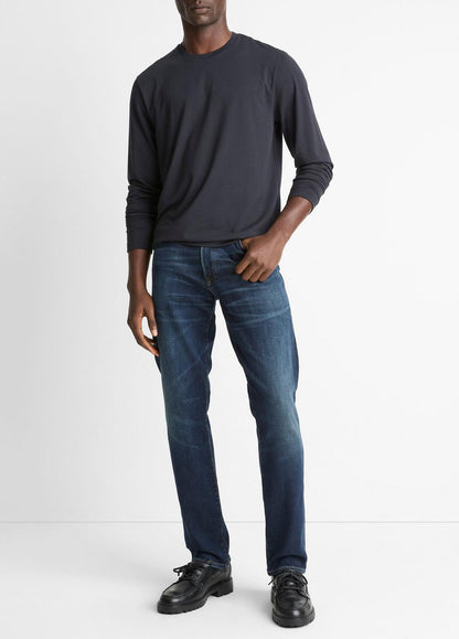 VINCE Deals - Triblend Jersey Long-Sleeve T-Shirt in Long Sleeve