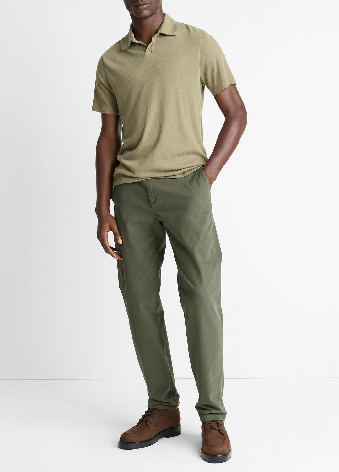 VINCE Premium - Owen Athletic Stretch-Cotton Pant in Trousers