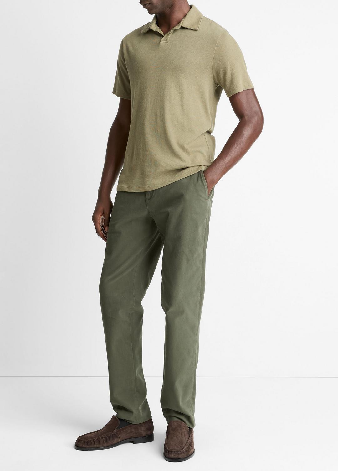 VINCE Premium - Owen Athletic Stretch-Cotton Pant in Trousers