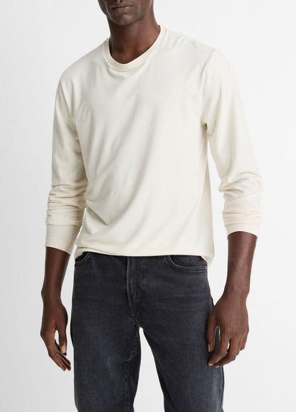 VINCE Featured - Triblend Jersey Long-Sleeve T-Shirt in Long Sleeve