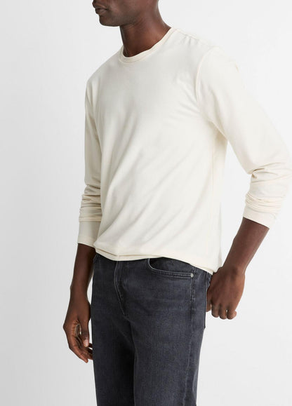 VINCE Featured - Triblend Jersey Long-Sleeve T-Shirt in Long Sleeve