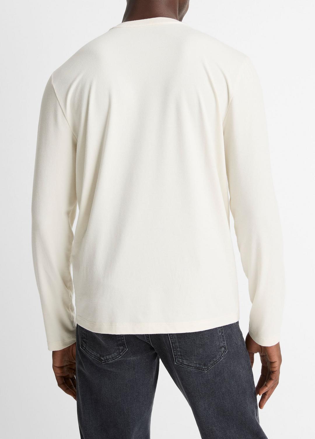 VINCE Featured - Triblend Jersey Long-Sleeve T-Shirt in Long Sleeve