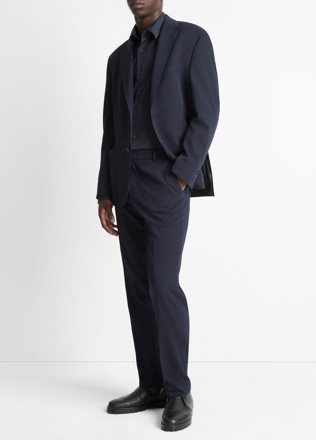 VINCE Latest - Stretch-Wool Classic Pant in Trousers