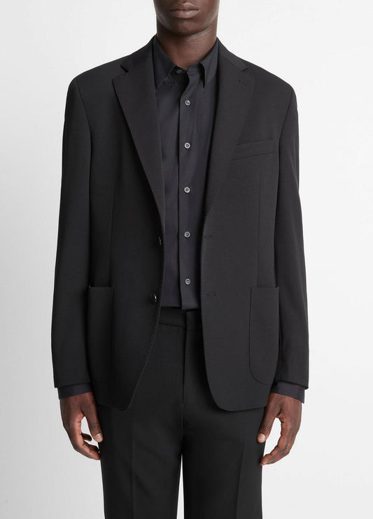 VINCE Popular - Stretch-Wool Relaxed Sport Coat in Blazers