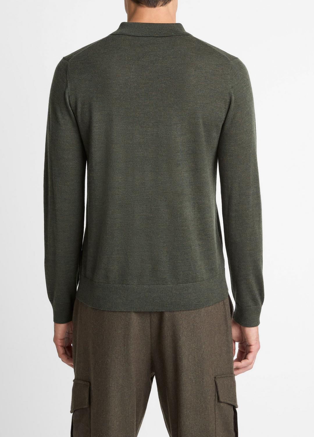 VINCE Everyday - Wool Polo Sweater in Sweaters