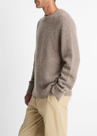 VINCE Popular - Donegal Cashmere Raglan-Sleeve Sweater in Crew Neck