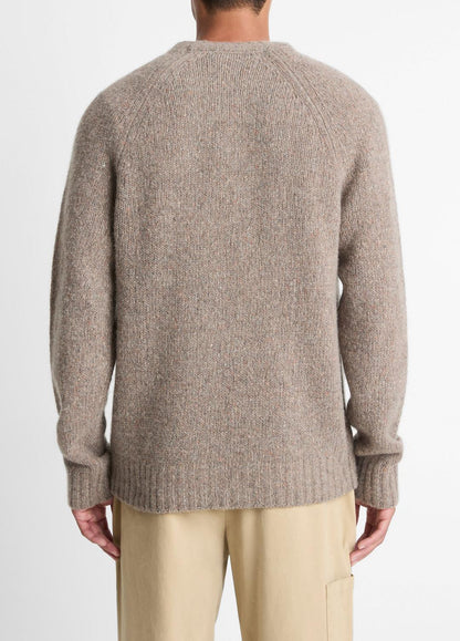VINCE Popular - Donegal Cashmere Raglan-Sleeve Sweater in Crew Neck