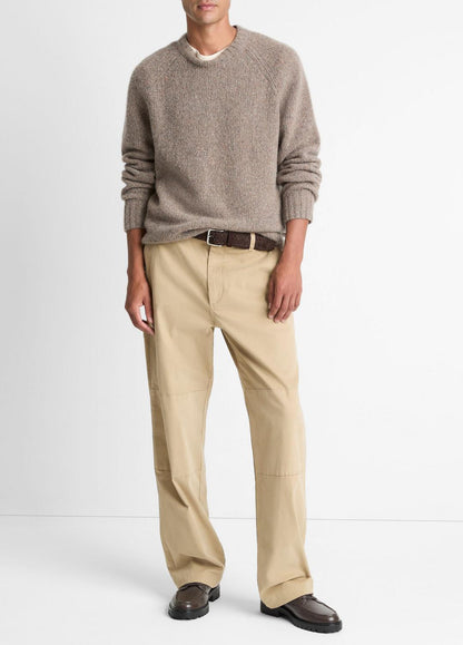 VINCE Popular - Donegal Cashmere Raglan-Sleeve Sweater in Crew Neck