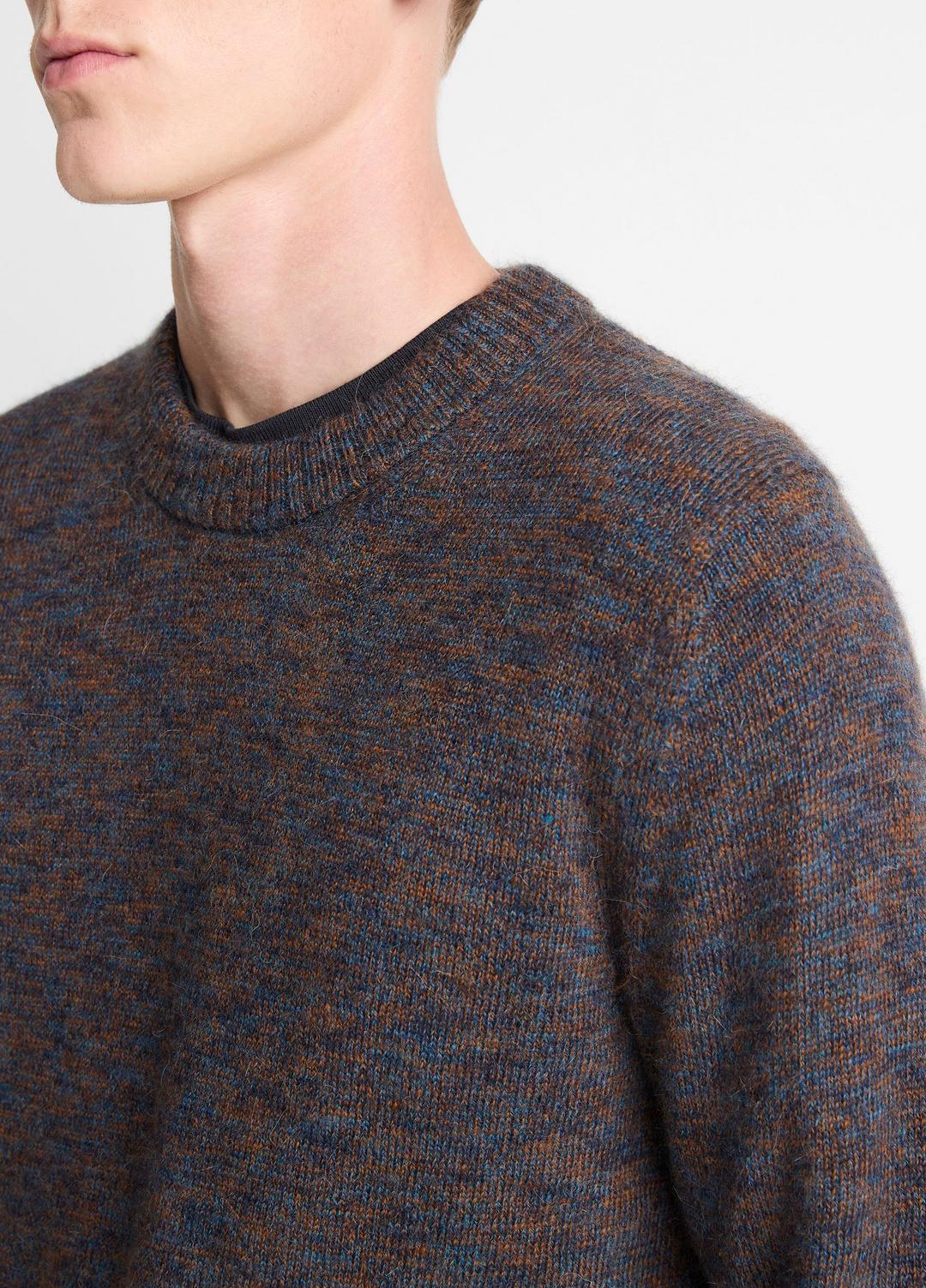 VINCE Everyday - Multi-Mix Alpaca-Merino Wool Sweater in Crew Neck