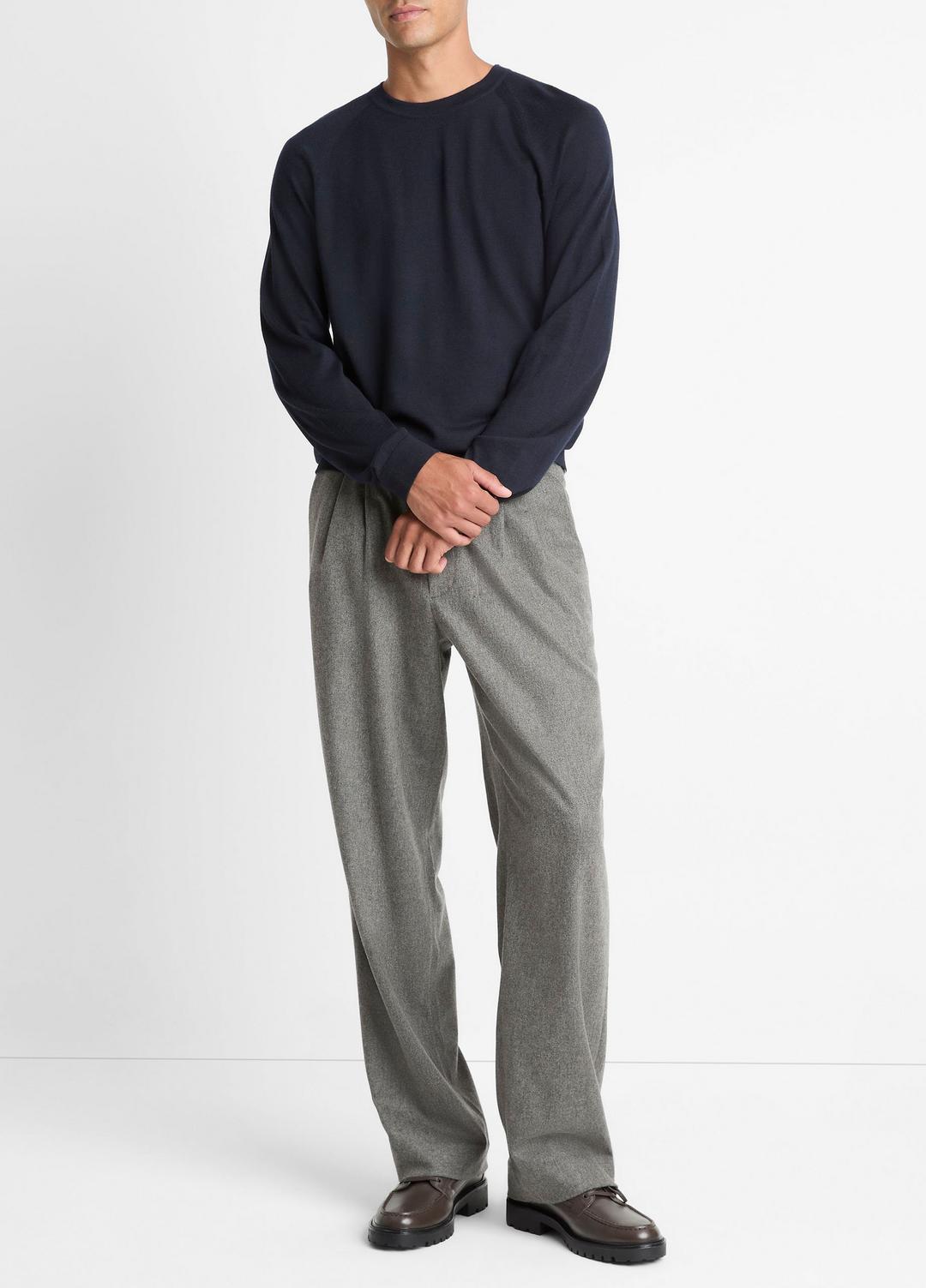 VINCE Deals - Featherweight Wool-Cashmere Crew Neck Sweater in Crew Neck
