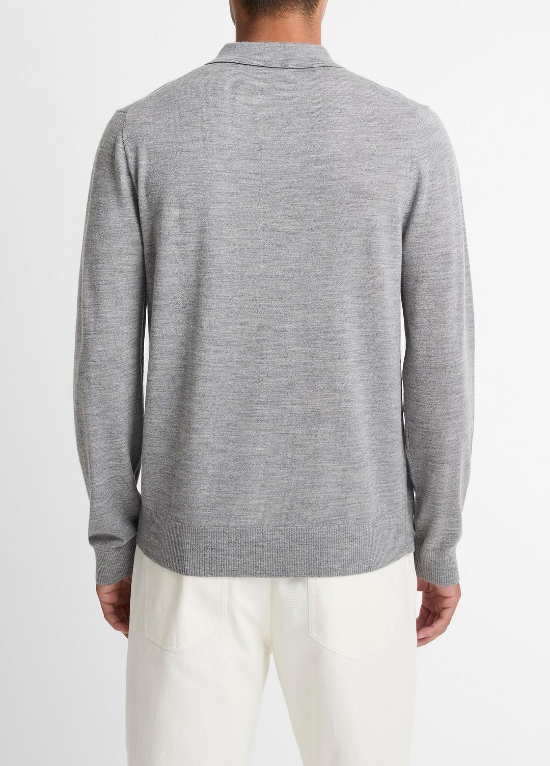 VINCE Featured - Wool Polo Sweater in Sweaters