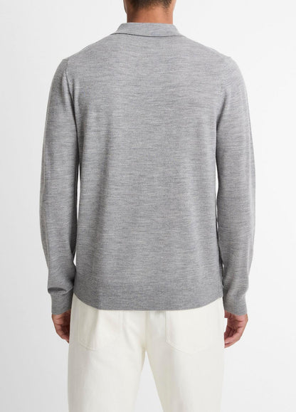 VINCE Featured - Wool Polo Sweater in Sweaters