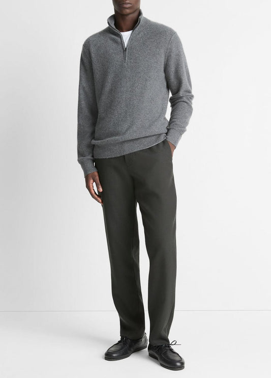 VINCE Best Price - Plush Cashmere Quarter-Zip Sweater in Quarter Zip