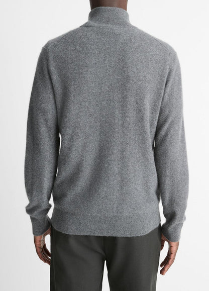 VINCE Best Price - Plush Cashmere Quarter-Zip Sweater in Quarter Zip