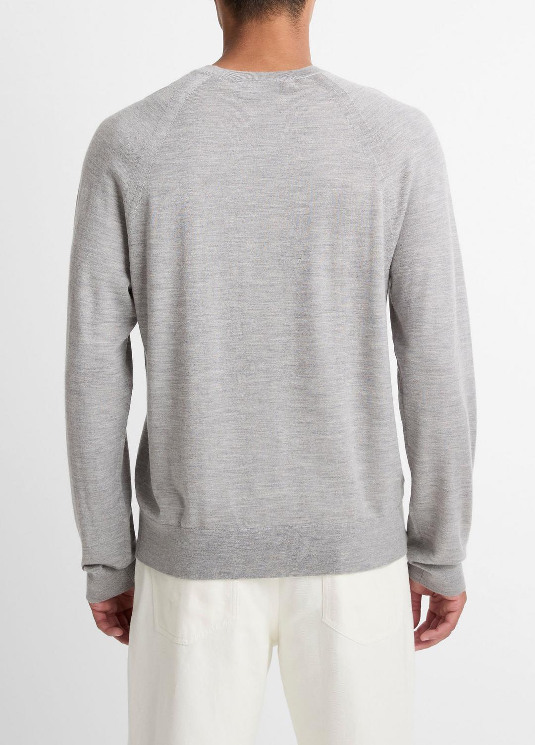 VINCE Value - Featherweight Wool-Cashmere Crew Neck Sweater in Crew Neck