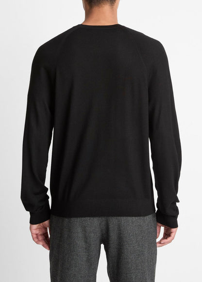 VINCE Everyday - Featherweight Wool-Cashmere Crew Neck Sweater in Crew Neck