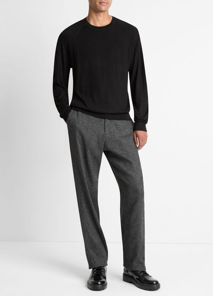 VINCE Everyday - Featherweight Wool-Cashmere Crew Neck Sweater in Crew Neck