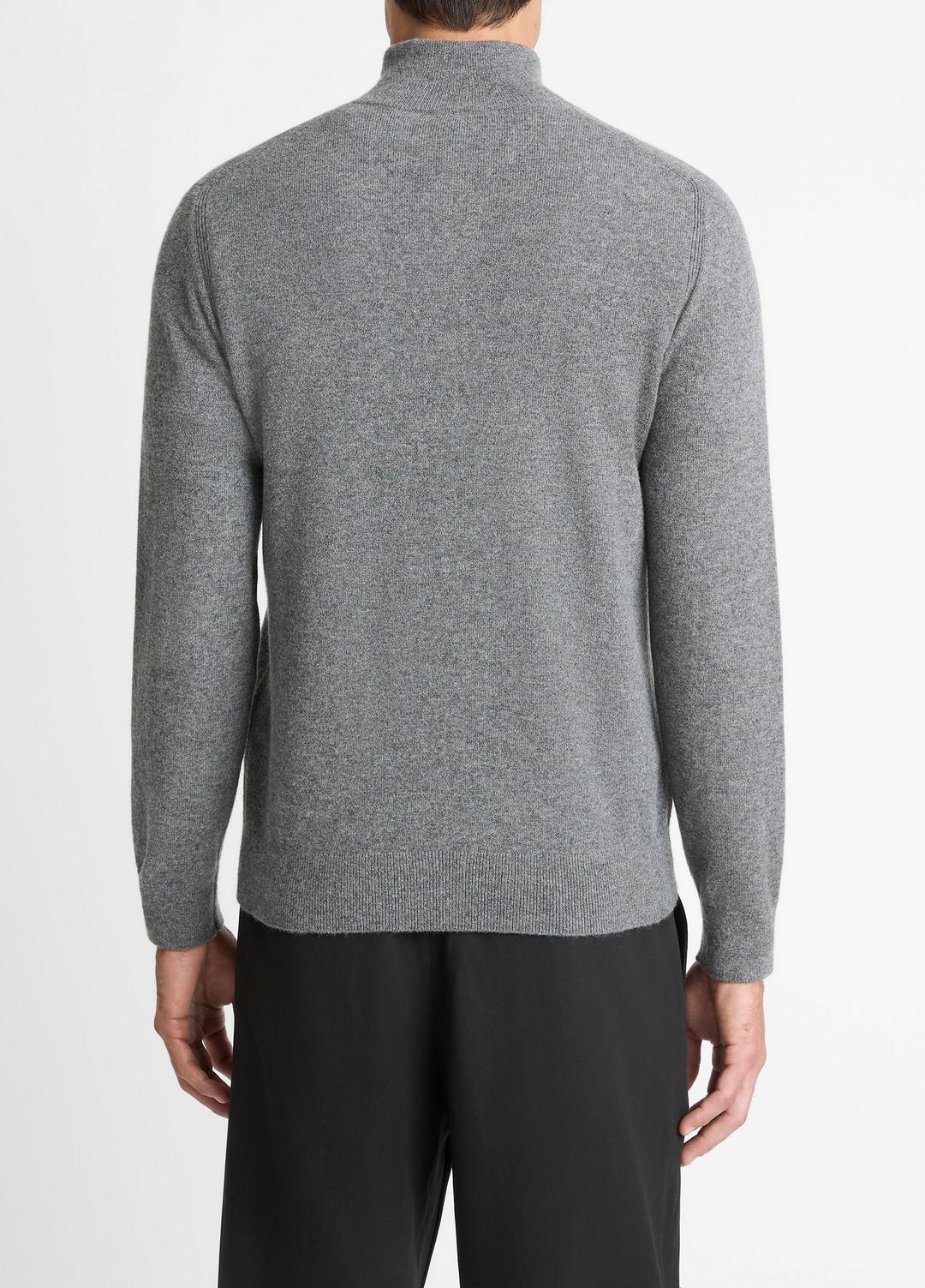 VINCE Discount - Cashmere Quarter-Zip Sweater in Quarter Zip