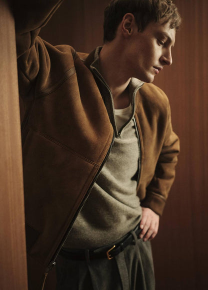 VINCE Discount - Cashmere Quarter-Zip Sweater in Quarter Zip